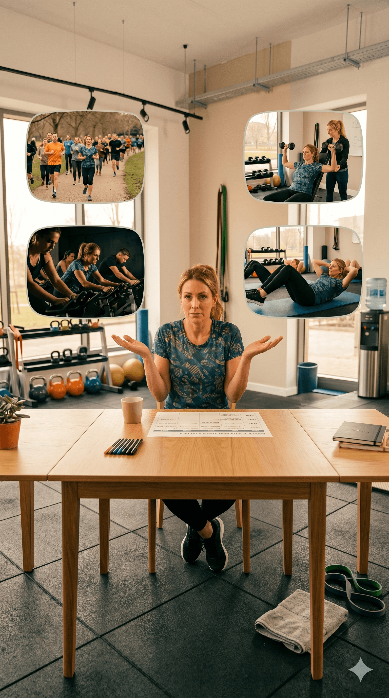 Coach and client in conversation
