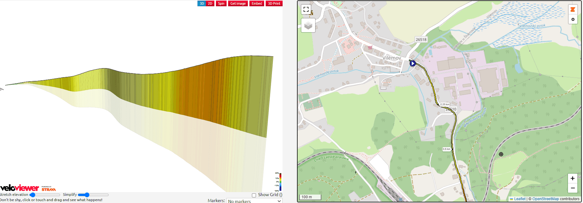 Tour de Feminin 2025 Stage 3 Course Analysis: 36km - 44km (and 93.5 - 101.3km): Hill 2